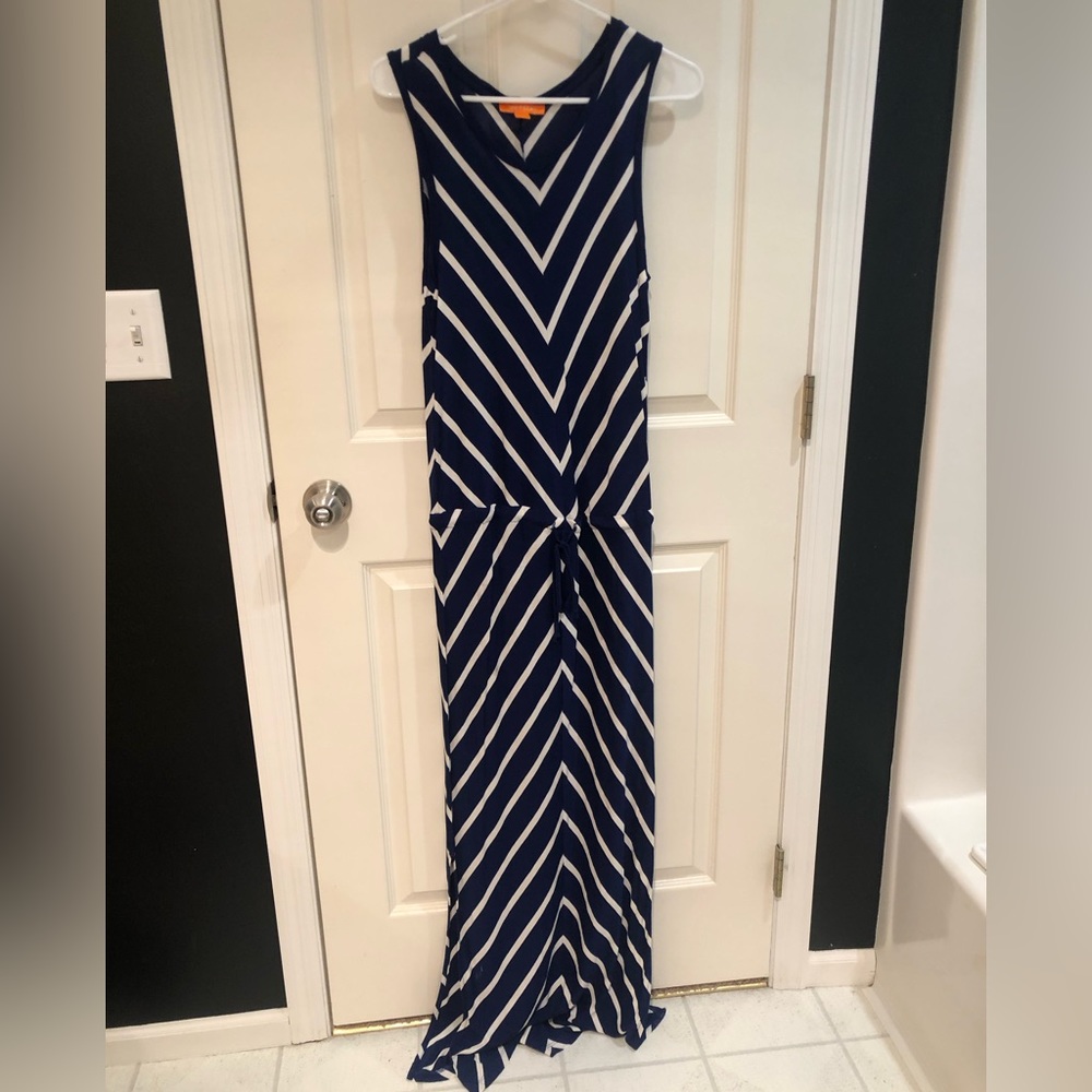 Extra long maxi dress